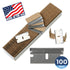 Single Edge Industrial Razor Blades (Box of 100)